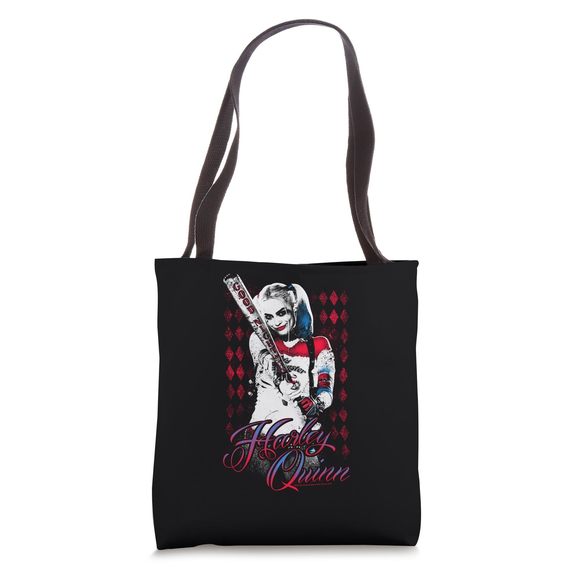 Harley Quinn Bat Tote Bag V xD - Picture 1 of 4